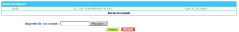 Importer le document