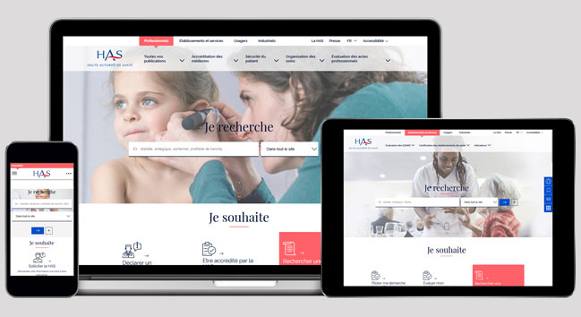 La HAS lance son nouveau site internet