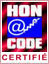 logo HON - site certifié