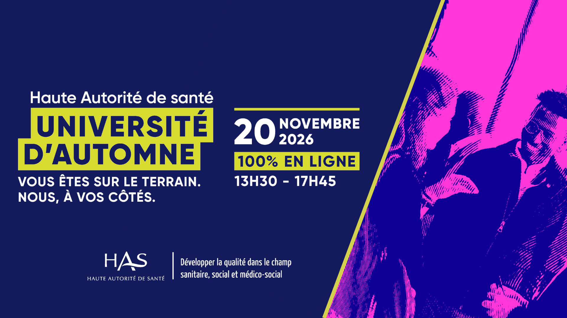 Université d'automne de la HAS - 20 novembre 2026